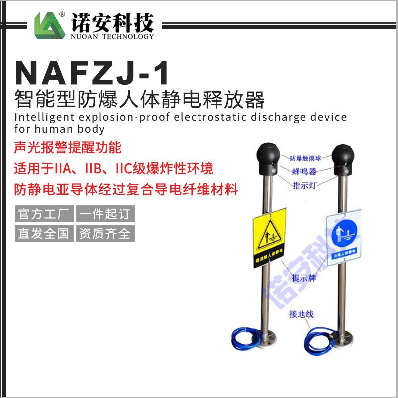 NAFZJ-1智能型防爆人体静电释放器